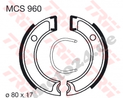 Bremsbacke TRW / Lucas MCS960