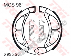 Bremsbacke TRW / Lucas MCS961
