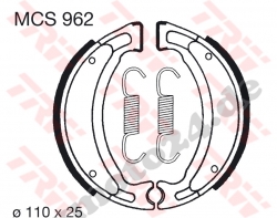 Bremsbacke TRW / Lucas MCS962