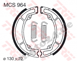 Bremsbacke TRW / Lucas MCS964