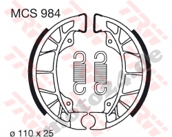 Bremsbacke TRW / Lucas MCS984
