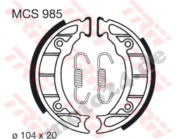 Bremsbacke TRW / Lucas MCS985