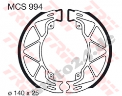 Bremsbacke TRW / Lucas MCS994