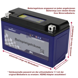 Batterie motoVolt Lithium MT12A-BS / YT12A-BS