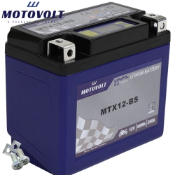 Batterie motoVolt Lithium MTX12-BS / YTX12-BS