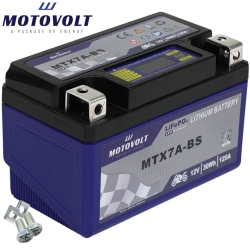 Batterie motoVolt Lithium MTX7A-BS / YTX7A-BS