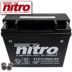 Batterie Nitro 51913 SLA AGM GEL geschlossen