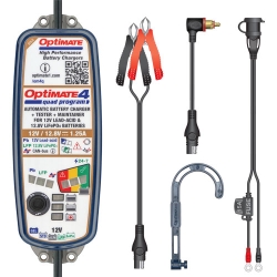 Batterieladegerät OptiMate4 Quad TM-630PR Blei/Lithium