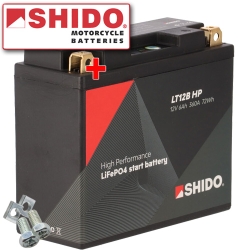 Batterie Shido Lithium High Performance LT12B HP / YT12B-BS