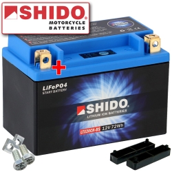 Batterie Shido Lithium LTX20CH-BS / YTX20CH-BS