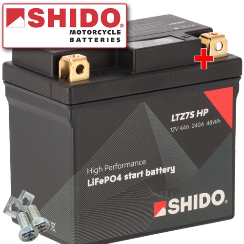 Batterie Shido Lithium High Performace LTZ7S HP / YTZ7S