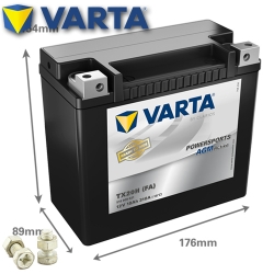 Batterie VARTA TX20H (FA) / YTX20H-BS Powersports AGM Active