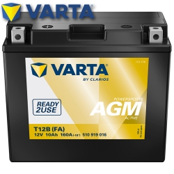Batterie VARTA T12B-BS (FA) / YT12B-BS Powersports AGM Active