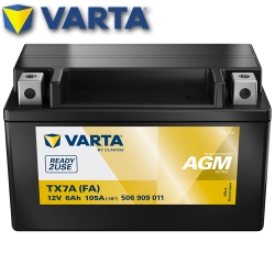 Batterie VARTA TX7A (FA) / YTX7A-BS Powersports AGM Active