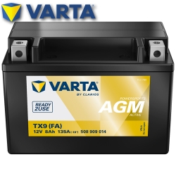 Batterie VARTA TX9 (FA) / YTX9-BS Powersports AGM Active