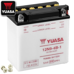 Batterie YUASA 12N9-4B-1 (DC) offen ohne Säure