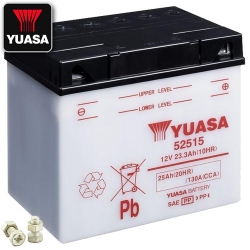Batterie YUASA 52515 (DC) offen ohne Säure