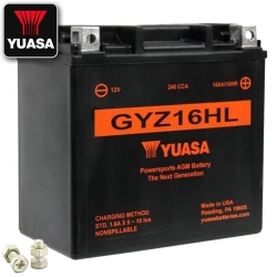 Batterie YUASA GYZ16HL (WC) AGM geschlossen