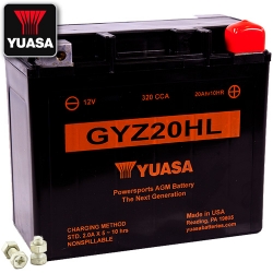 Batterie YUASA GYZ20HL (WC) AGM geschlossen