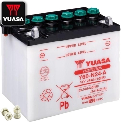 Batterie YUASA Y60-N24-A (DC) offen ohne Säure