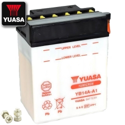 Batterie YUASA YB14A-A1 (DC) offen ohne Säure