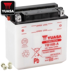 Batterie YUASA YB16B-A (DC) offen ohne Säure