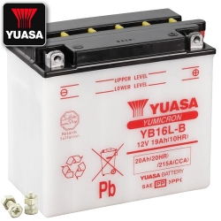 Batterie YUASA YB16L-B (DC) offen ohne Säure