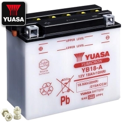 Batterie YUASA YB18-A (DC) offen ohne Säure