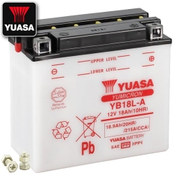 Batterie YUASA YB18L-A (DC) offen ohne Säure