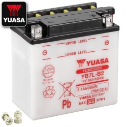 Batterie YUASA YB7L-B2 (DC) offen ohne Säure