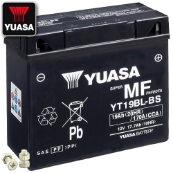 Batterie YUASA YT19BL-BS (WC) AGM geschlossen