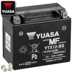 Batterie YUASA YTX12-BS (WC) AGM geschlossen