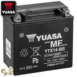 Batterie YUASA YTX14-BS (WC) AGM geschlossen