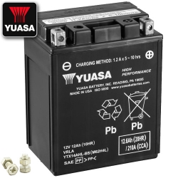 Batterie YUASA YTX14AHL-BS AGM geschlossen