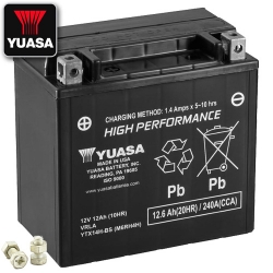 Batterie YUASA YTX14H-BS (WC) AGM geschlossen