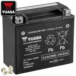 Batterie YUASA YTX20H-BS AGM geschlossen