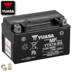 Batterie YUASA YTX7A-BS (WC) AGM geschlossen