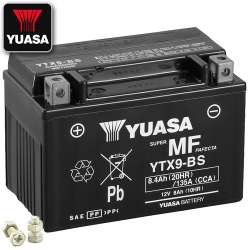 Batterie YUASA YTX9-BS (WC) AGM geschlossen