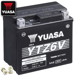 Batterie YUASA YTZ6V (WC) AGM geschlossen