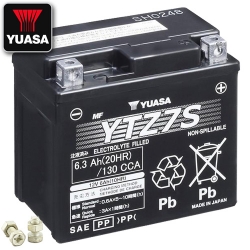 Batterie YUASA YTZ7S (WC) AGM geschlossen