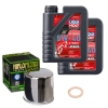 Wartungsset Ölwechsel, LIQUI MOLY Motorbike Öl 4Takt vollsytnth.