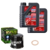 Wartungsset Ölwechsel, LIQUI MOLY Motorbike Öl 4Takt vollsytnth.