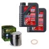 Wartungsset Ölwechsel, LIQUI MOLY Motorbike Öl 4Takt vollsytnth.