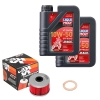 Wartungsset Ölwechsel, LIQUI MOLY Motorbike Öl 4Takt vollsytnth.