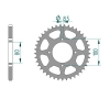 Kettenrad C50-Stahl