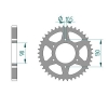 Kettenrad C50-Stahl