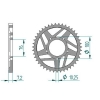 Kettenrad Stahl 76mm OZ PVM Marchesini