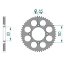 Kettenrad Aluminium