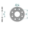 Kettenrad Aluminium