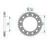 Kettenrad Aluminium